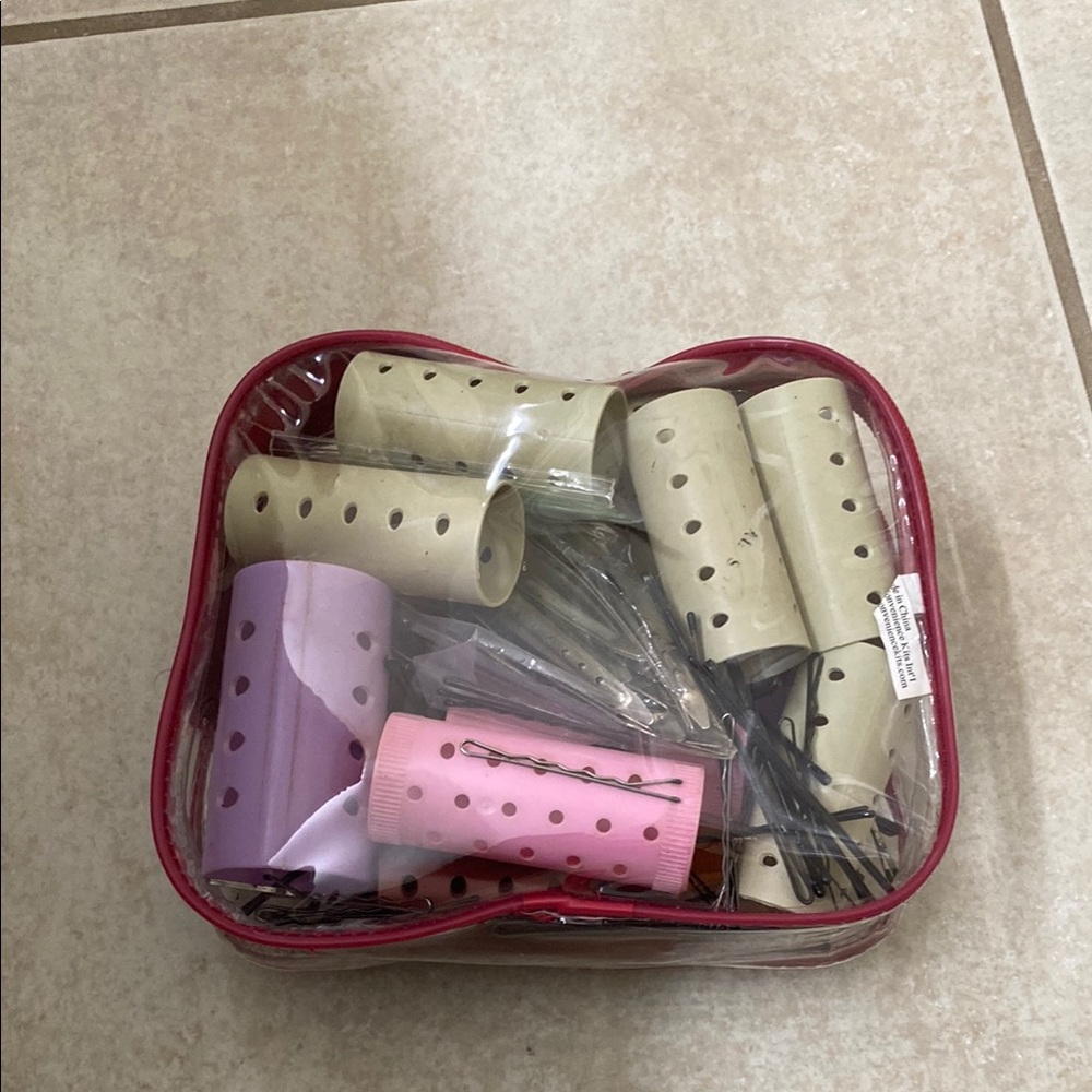 Hair Roller Set with Case